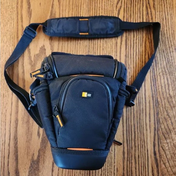 Case Logic Black Camera Zoom Holster Case 120.581 SLR Suspension System - Picture 2 of 5